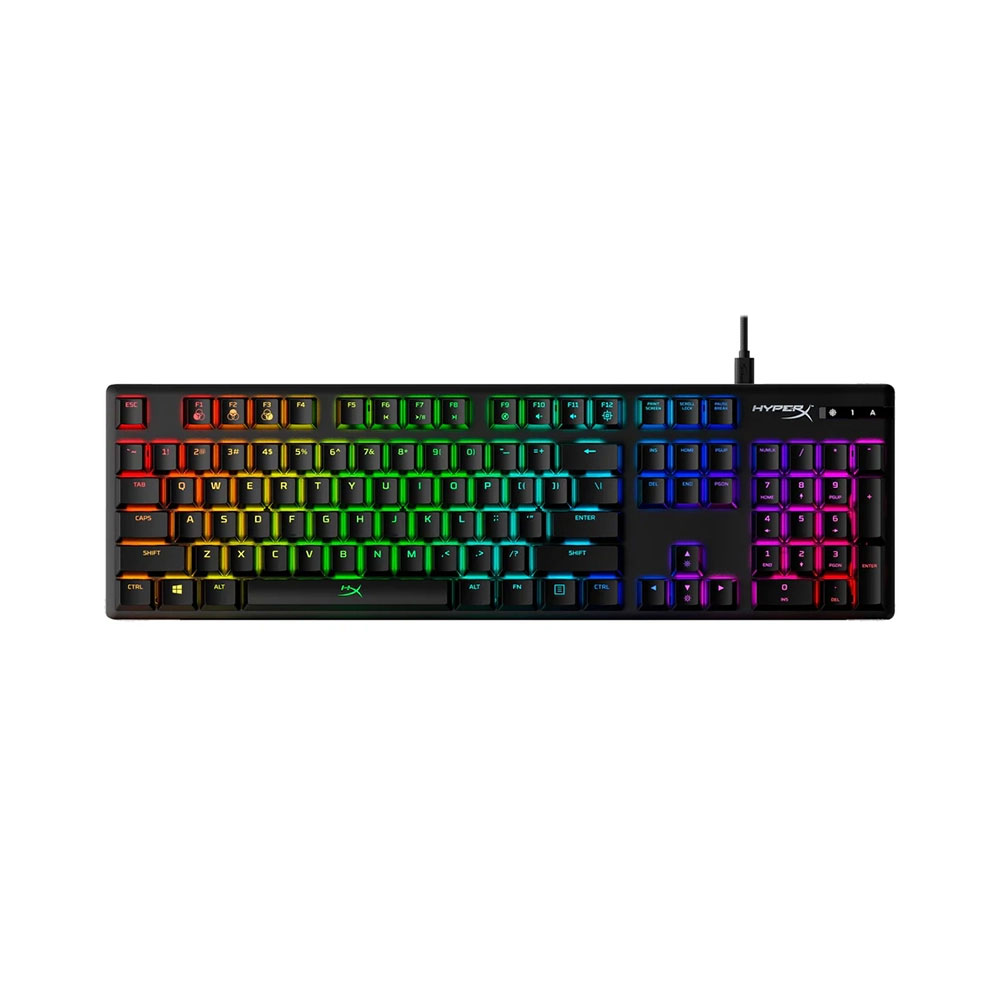 Игровая клавиатура HyperX Alloy Origins, Red Switch, чёрный, английская раскладка
Игровая клавиатура HyperX Alloy Origins, Red Switch, чёрный, английская раскладка