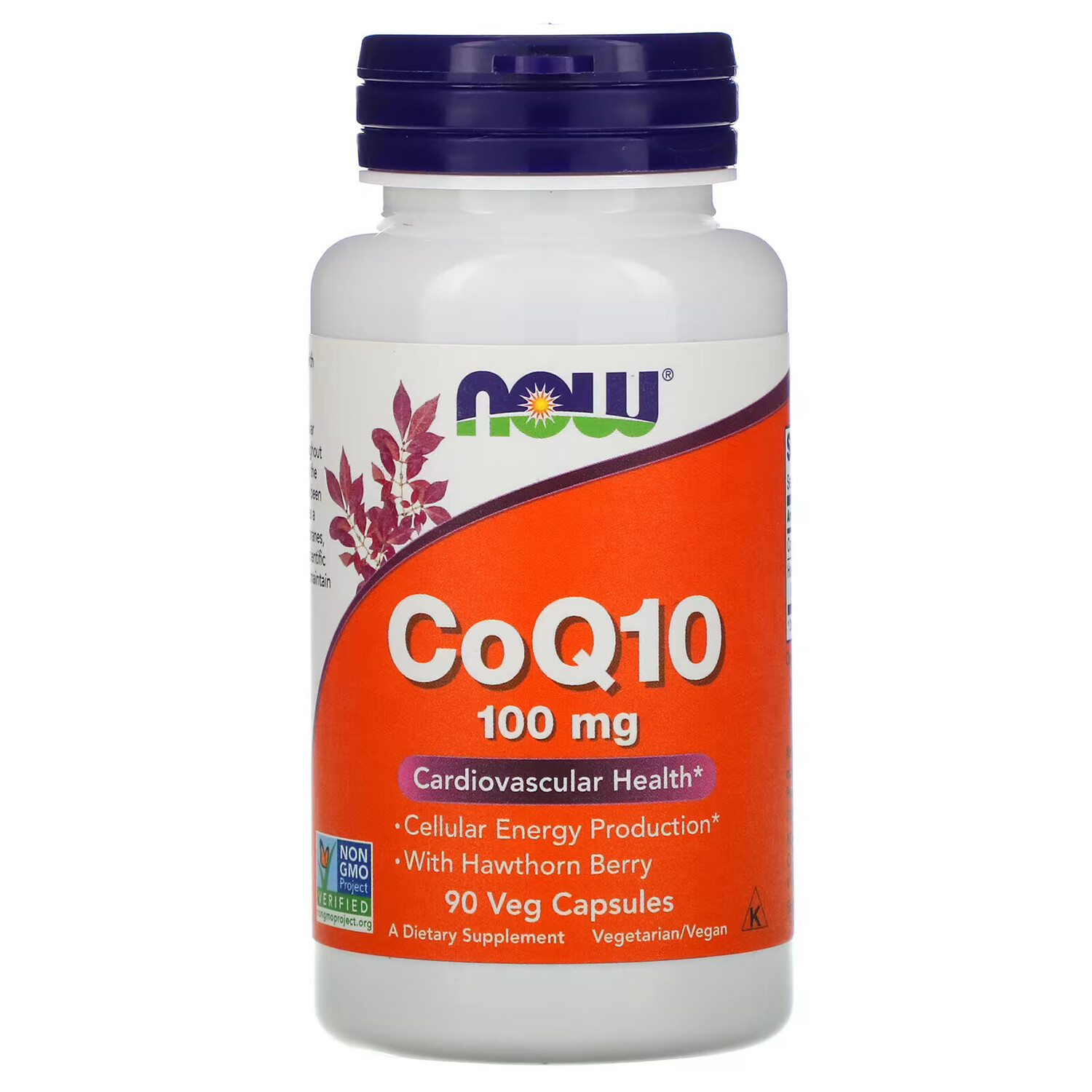 NOW Foods, CoQ10 с ягодами боярышника, 100 мг, 90 растительных капсул
NOW Foods, CoQ10 с ягодами боярышника, 100 мг, 90 растительных капсул