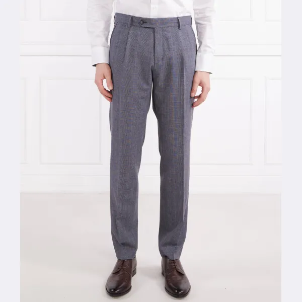 Брюки узкого кроя h-genius-pleat-232 с добавлением шерсти Boss, синий
Брюки узкого кроя h-genius-pleat-232 с добавлением шерсти Boss, синий