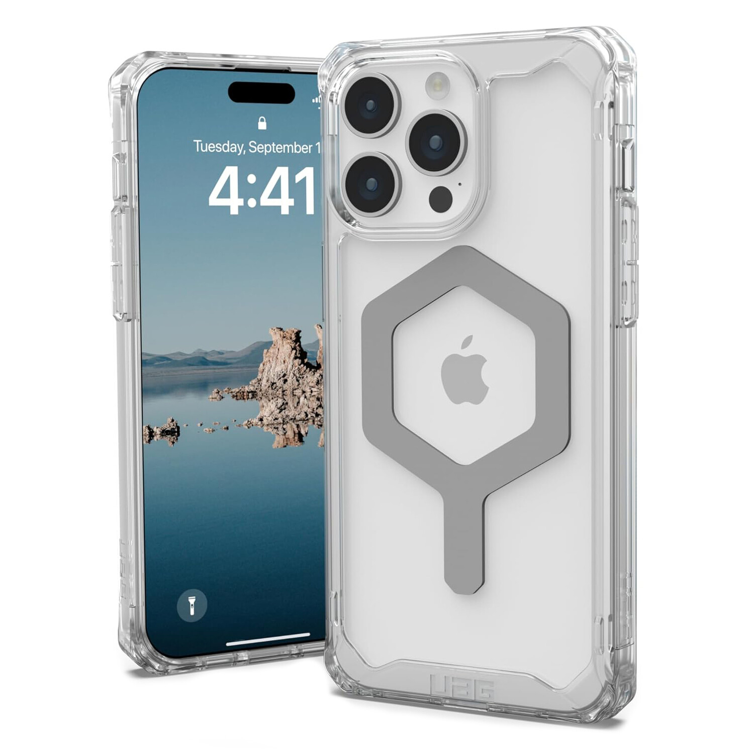 Чехол UAG Plyo для iPhone 15 Pro Max, Ice/Silver, Прозрачный, Чехол UAG Plyo для iPhone 15 Pro Max, Ice/Silver
Чехол UAG Plyo для iPhone 15 Pro Max, Ice/Silver, Прозрачный, Чехол UAG Plyo для iPhone 15 Pro Max, Ice/Silver