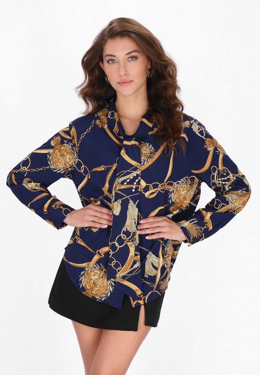 Блуза faina Blouse, Navy Multicolor/Multi-Coloured
Блуза faina Blouse, Navy Multicolor/Multi-Coloured
