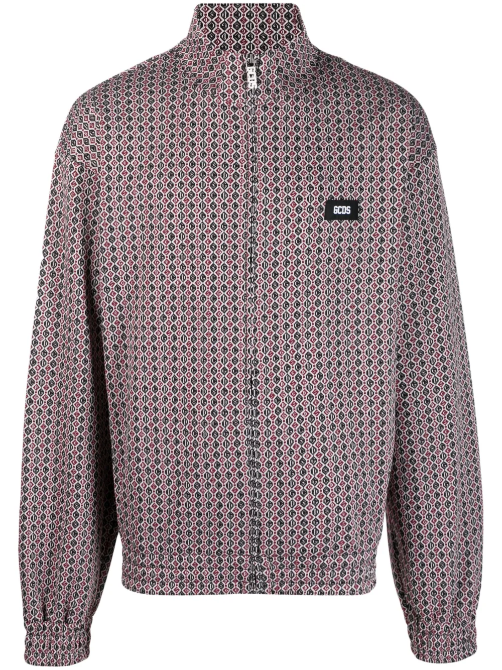 Кардиган на молнии с жаккардовым логотипом GCDS, красный
Кардиган на молнии с жаккардовым логотипом GCDS, красный