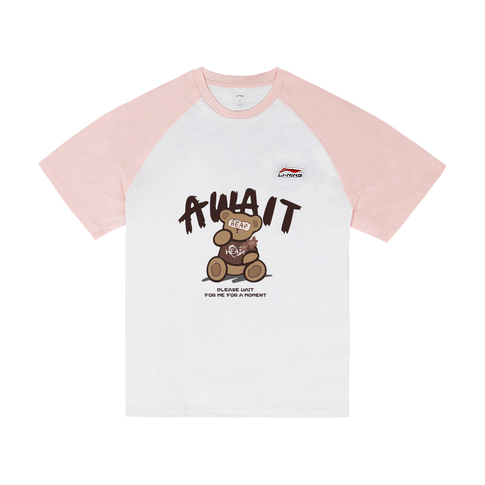 LINING Футболка с коротким рукавом Unisex White & Pink, Белый, LINING Футболка с коротким рукавом Unisex White & Pink
LINING Футболка с коротким рукавом Unisex White & Pink, Белый, LINING Футболка с коротким рукавом Unisex White & Pink