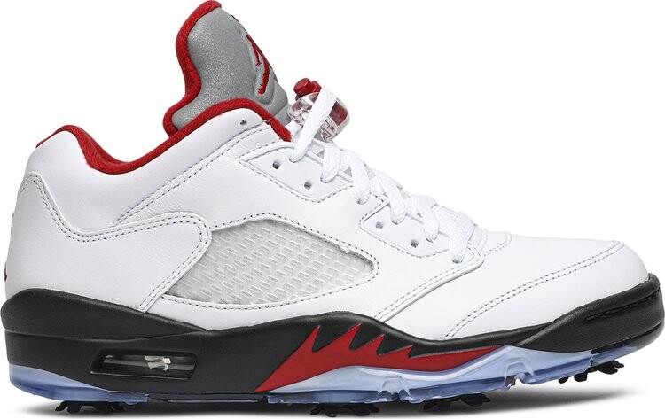 Бутсы Air Jordan 5 Low Golf Fire Red, белый
Бутсы Air Jordan 5 Low Golf Fire Red, белый