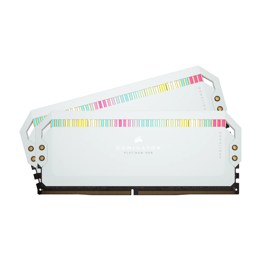 Оперативная память CORSAIR Dominator Platinum RGB, 32 Гб DDR5 (2x16 Гб), 6400 МГц, CL32, CMT32GX5M2B6400C32W, белый
Оперативная память CORSAIR Dominator Platinum RGB, 32 Гб DDR5 (2x16 Гб), 6400 МГц, CL32, CMT32GX5M2B6400C32W, белый