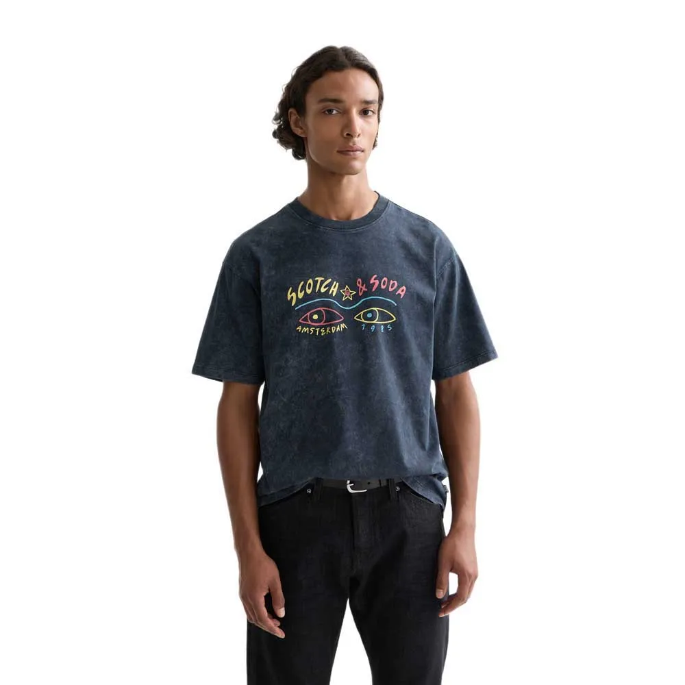Футболка с коротким рукавом Scotch & Soda 183199, синий
Футболка с коротким рукавом Scotch & Soda 183199, синий