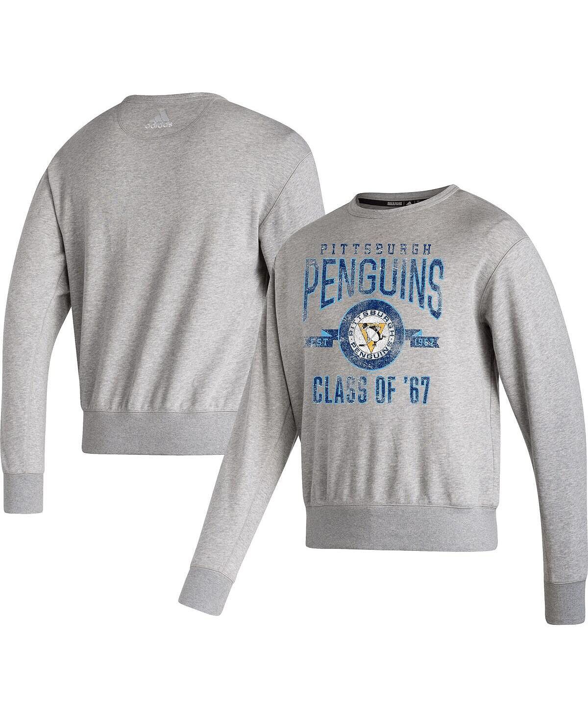 Мужская меланжевая серая футболка pittsburgh penguins в винтажном стиле, пуловер, толстовка adidas, мульти
Мужская меланжевая серая футболка pittsburgh penguins в винтажном стиле, пуловер, толстовка adidas, мульти