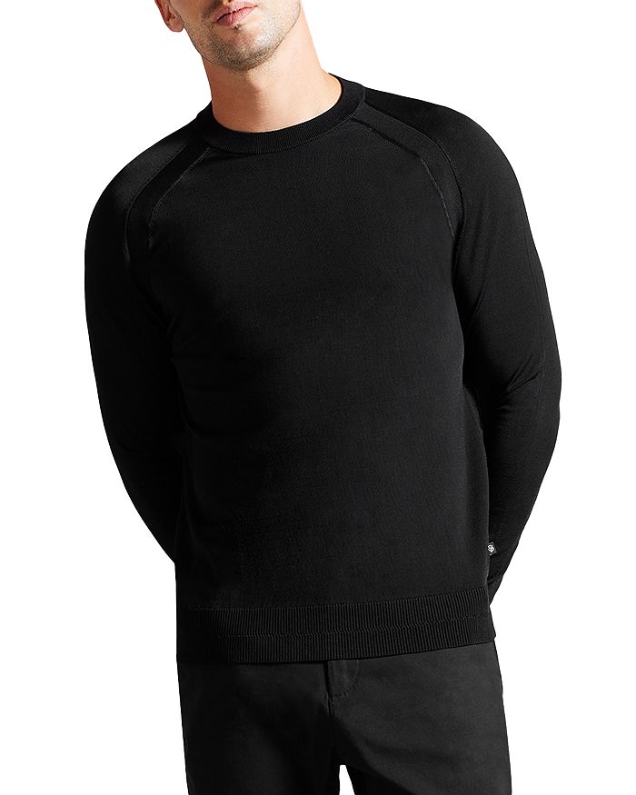 Майво Свитер с круглым вырезом Ted Baker, черный
Майво Свитер с круглым вырезом Ted Baker, черный