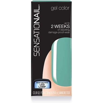 SENSATIONAIL Гель-лак для ногтей с маникюрной палочкой 7,39 мл Jade Treasure Jade Green Shimmer
SENSATIONAIL Гель-лак для ногтей с маникюрной палочкой 7,39 мл Jade Treasure Jade Green Shimmer