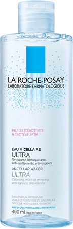 Мицеллярная вода для очень чувствительной кожи La Roche-Posay Physiologique Ultra, 400 ml
Мицеллярная вода для очень чувствительной кожи La Roche-Posay Physiologique Ultra, 400 ml