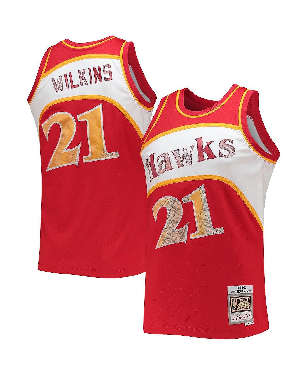 Мужская футболка dominique wilkins red atlanta hawks 1986-87 hardwood classics 75th anniversary diamond swingman jersey Mitchell & Ness, красный
Мужская футболка dominique wilkins red atlanta hawks 1986-87 hardwood classics 75th anniversary diamond swingman jersey Mitchell & Ness, красный