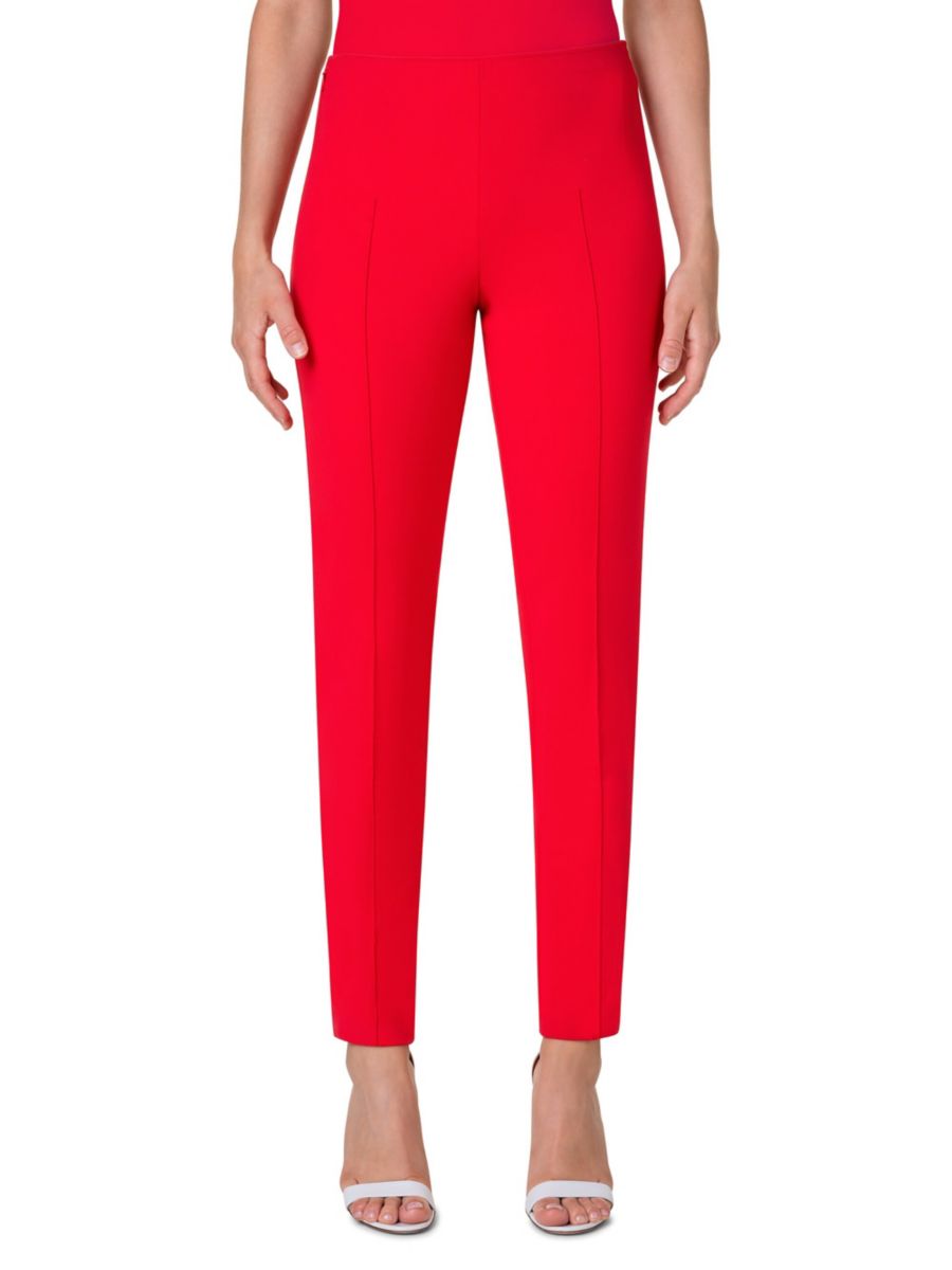 Укороченные узкие брюки Melissa Akris, красный
Укороченные узкие брюки Melissa Akris, красный