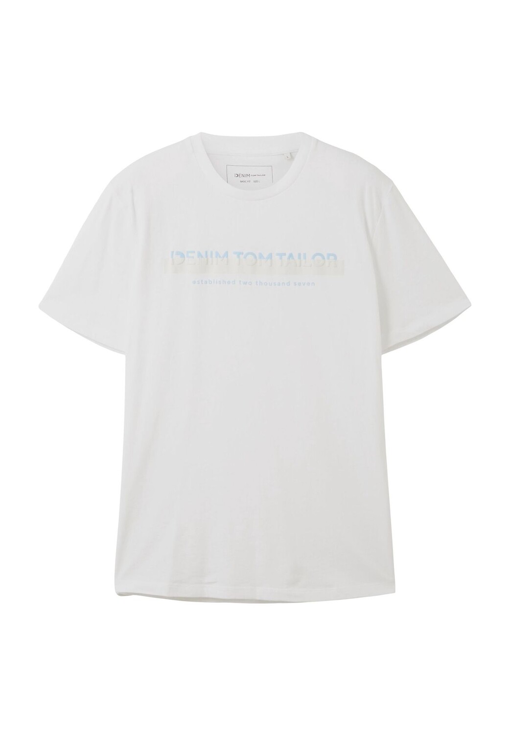 Футболка, хлопок, логотип, мужская Tom Tailor, белый
Футболка, хлопок, логотип, мужская Tom Tailor, белый