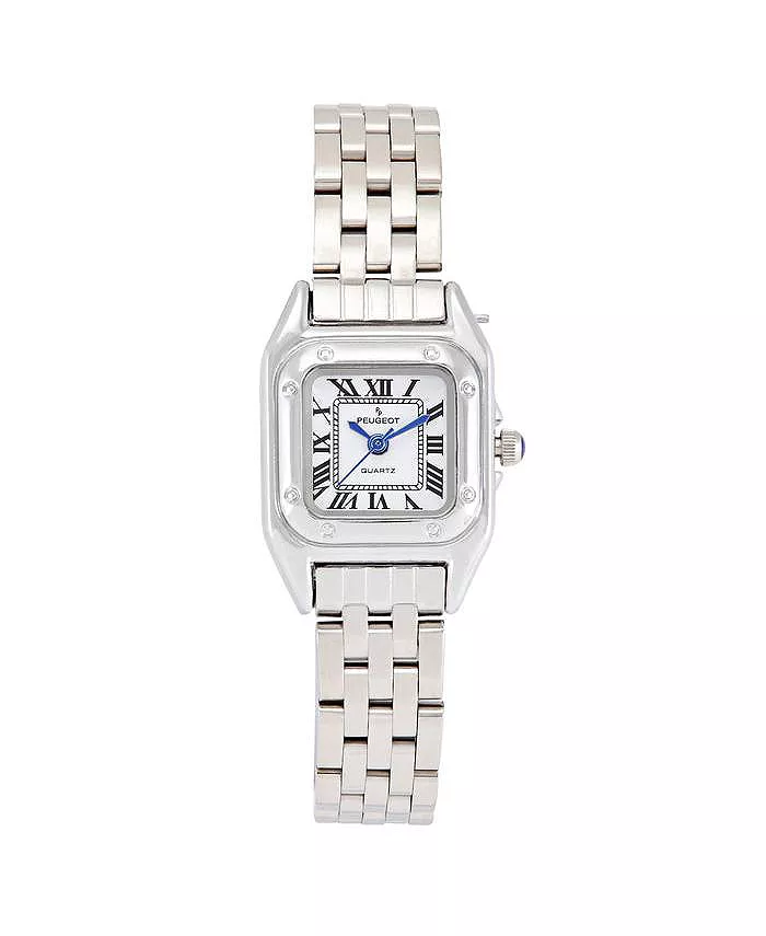 Женские часы с браслетом Panther Link, 20x22 мм, серебристого цвета Peugeot, серебряный
Женские часы с браслетом Panther Link, 20x22 мм, серебристого цвета Peugeot, серебряный