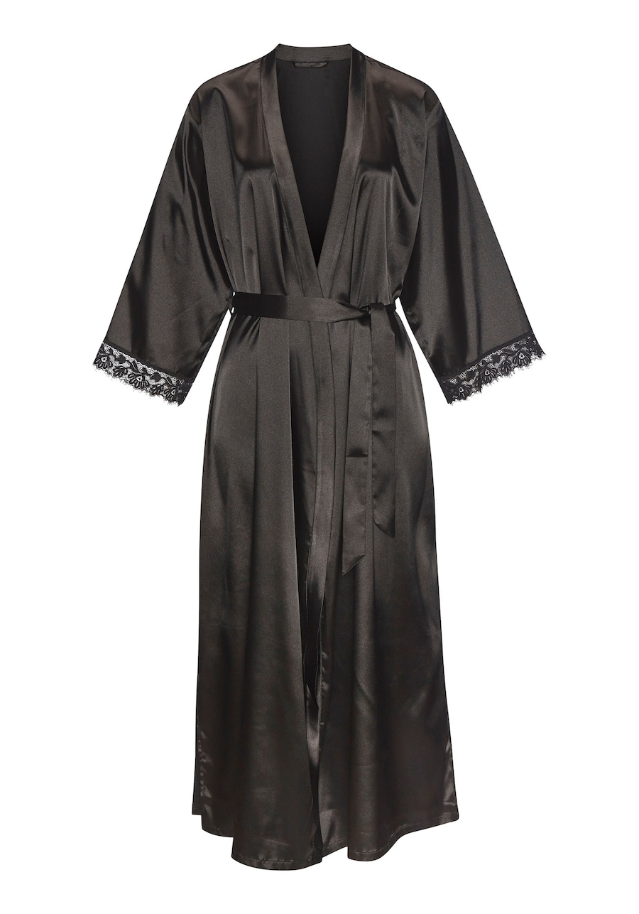 Халат LASCANA, черный
Халат LASCANA, черный