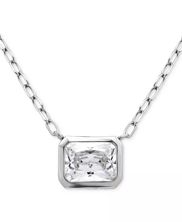 Ожерелье с подвеской-солитером из кубического циркония, 16 дюймов + 2 дюйма, эксклюзивно в Macy's Giani Bernini, silver
Ожерелье с подвеской-солитером из кубического циркония, 16 дюймов + 2 дюйма, эксклюзивно в Macy's Giani Bernini, silver