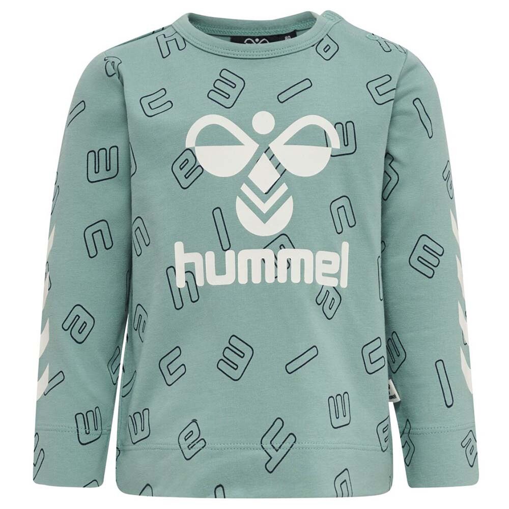 Футболка с длинным рукавом Hummel Athens, зеленый 
Футболка с длинным рукавом Hummel Athens, зеленый
