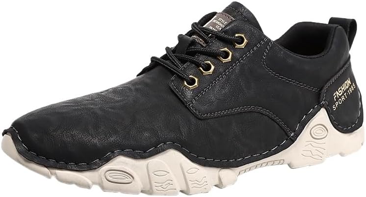 Мужские кроссовки большого размера с низким верхом для походов, ручная строчка - повседневные, удобные для вождения, на шнуровке, для активного отдыха Clolinde, черный
Мужские кроссовки большого размера с низким верхом для походов, ручная строчка - повседневные, удобные для вождения, на шнуровке, для активного отдыха Clolinde, черный