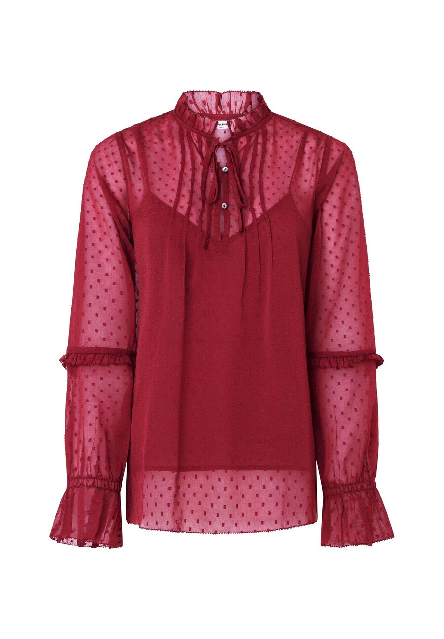 Блуза Pepe Jeans ODETTE, Bordeaux
Блуза Pepe Jeans ODETTE, Bordeaux
