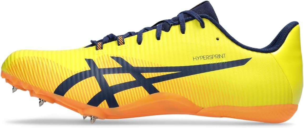 Кроссовки для легкоатлетического трека Asics Hypersprint 8 унисекс, синий/желтый
Кроссовки для легкоатлетического трека Asics Hypersprint 8 унисекс, синий/желтый