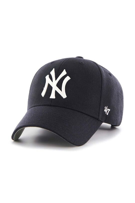 Бейсбольная кепка MLB New York Yankees 47 brand, темно-синий 
Бейсбольная кепка MLB New York Yankees 47 brand, темно-синий