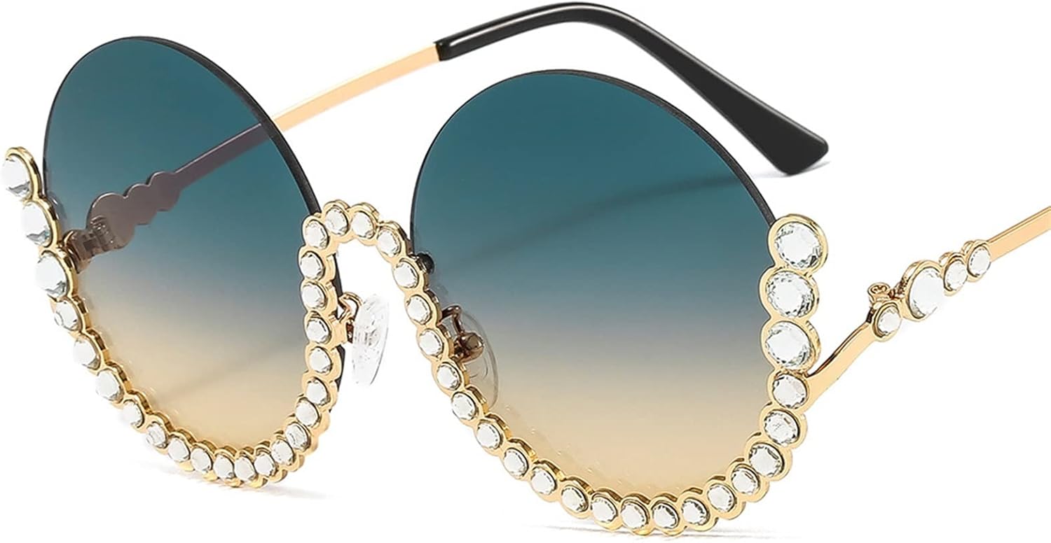 Женские декоративные солнцезащитные очки Diamond 2026 в ретро-стиле с большой оправой, для отдыха на природе, пляжа и вечеринок (Цвет: F, Размер: Средний) MTZJH, One Color
Женские декоративные солнцезащитные очки Diamond 2026 в ретро-стиле с большой оправой, для отдыха на природе, пляжа и вечеринок (Цвет: F, Размер: Средний) MTZJH, One Color