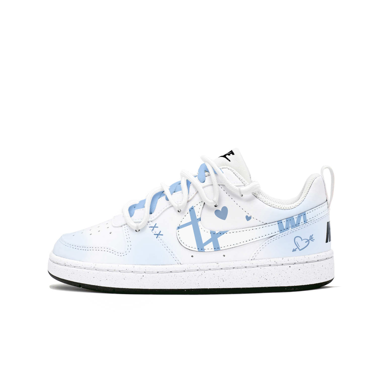 Nike Кроссовки для скейтбординга Court Borough устойчивые к истиранию низкие детские бело-голубые для подростков
Nike Кроссовки для скейтбординга Court Borough устойчивые к истиранию низкие детские бело-голубые для подростков