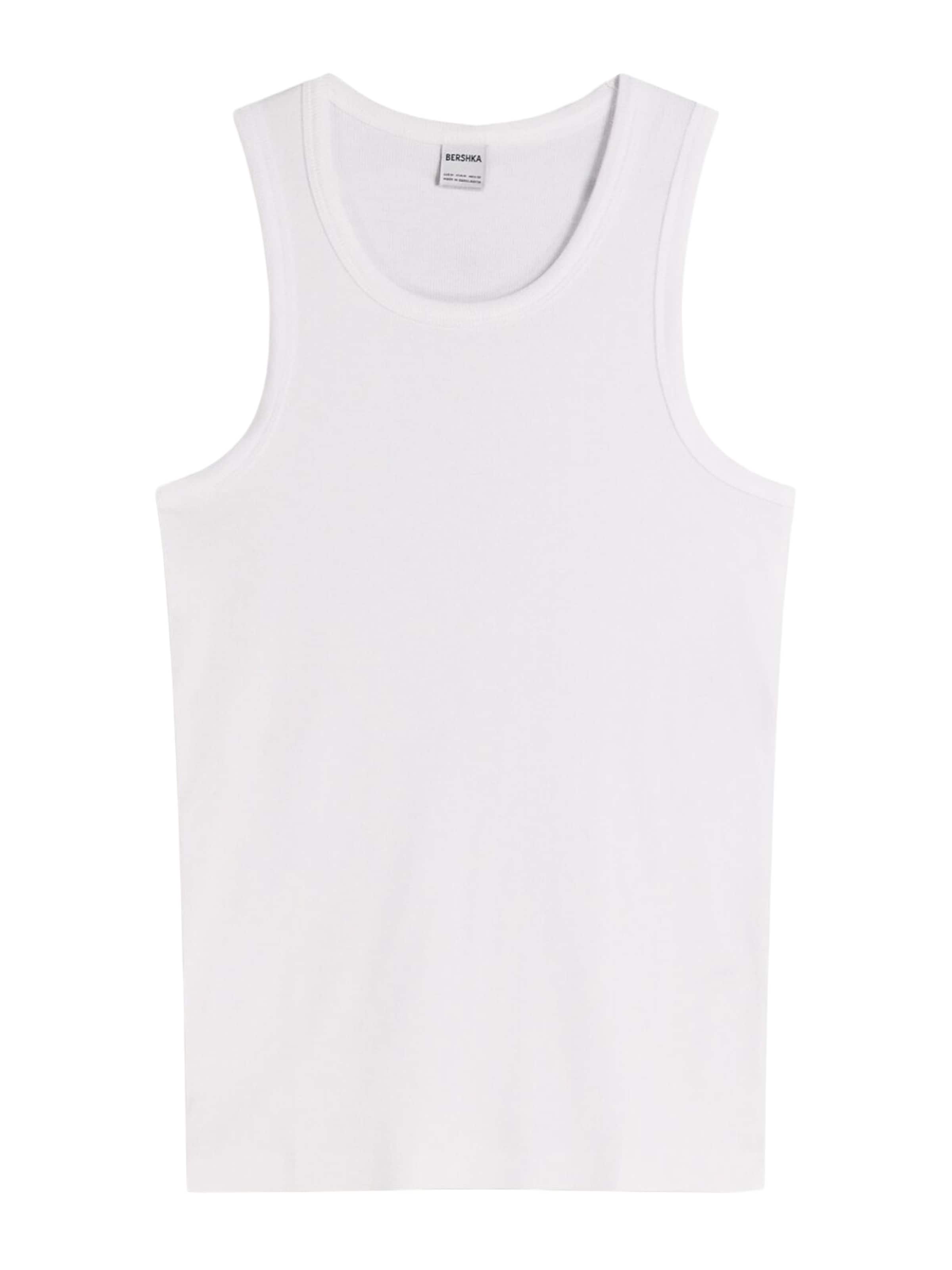 Bershka Футболка в белом цвете
Bershka Футболка в белом цвете