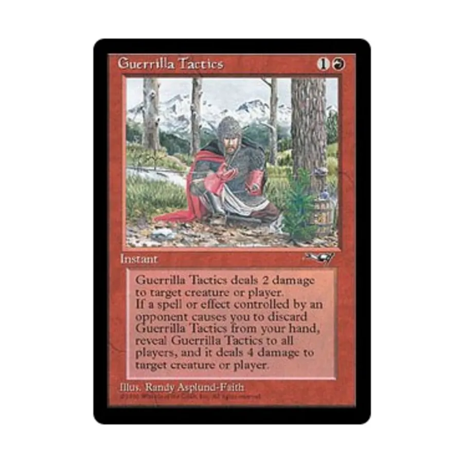 CCG Партизанская тактика - Вер. 2 (С1), MTG - Alliances
CCG Партизанская тактика - Вер. 2 (С1), MTG - Alliances