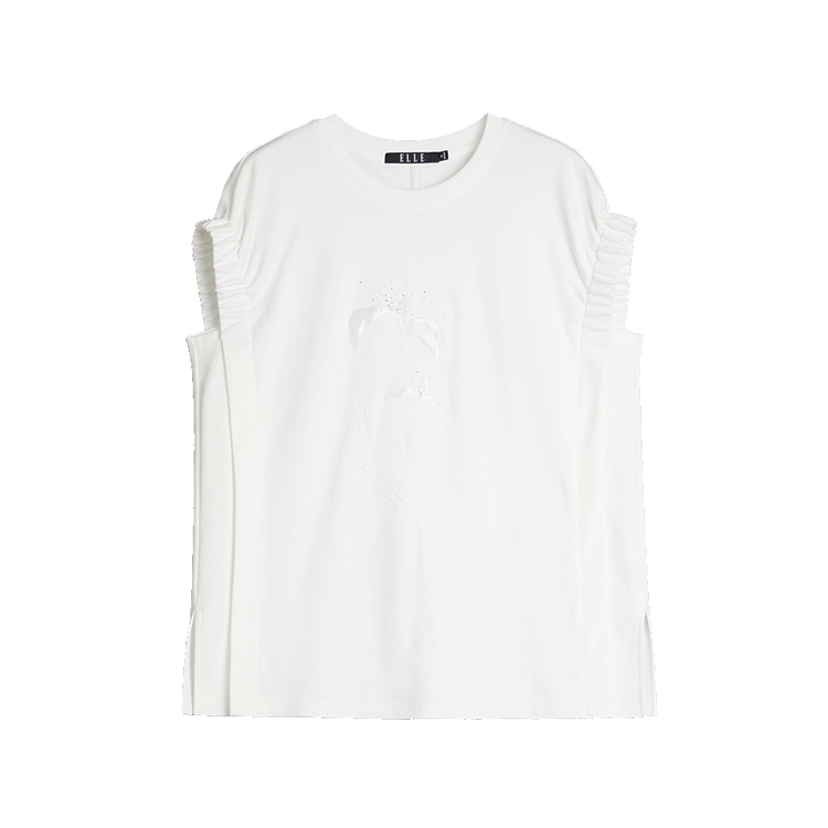 ELLE Футболка Women's White Crew Neck Moderate Others
ELLE Футболка Women's White Crew Neck Moderate Others