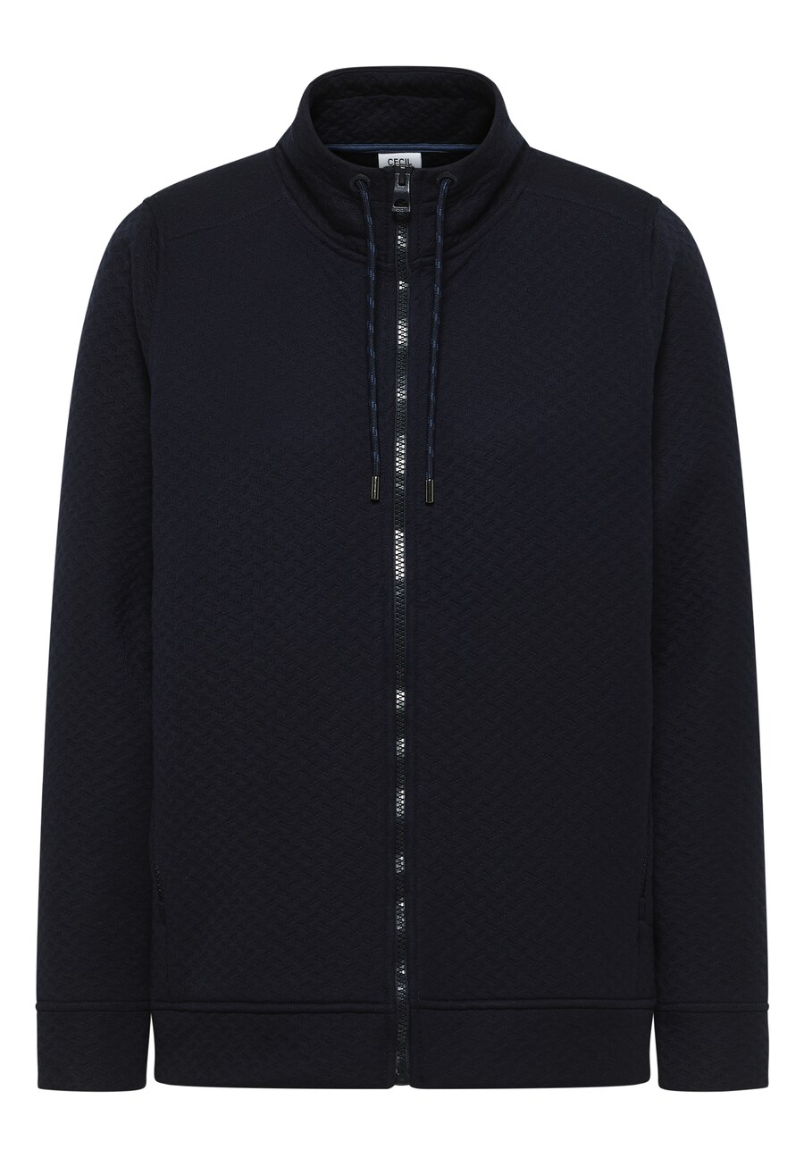Толстовка с капюшоном на молнии CECIL, темно-синий
Толстовка с капюшоном на молнии CECIL, темно-синий