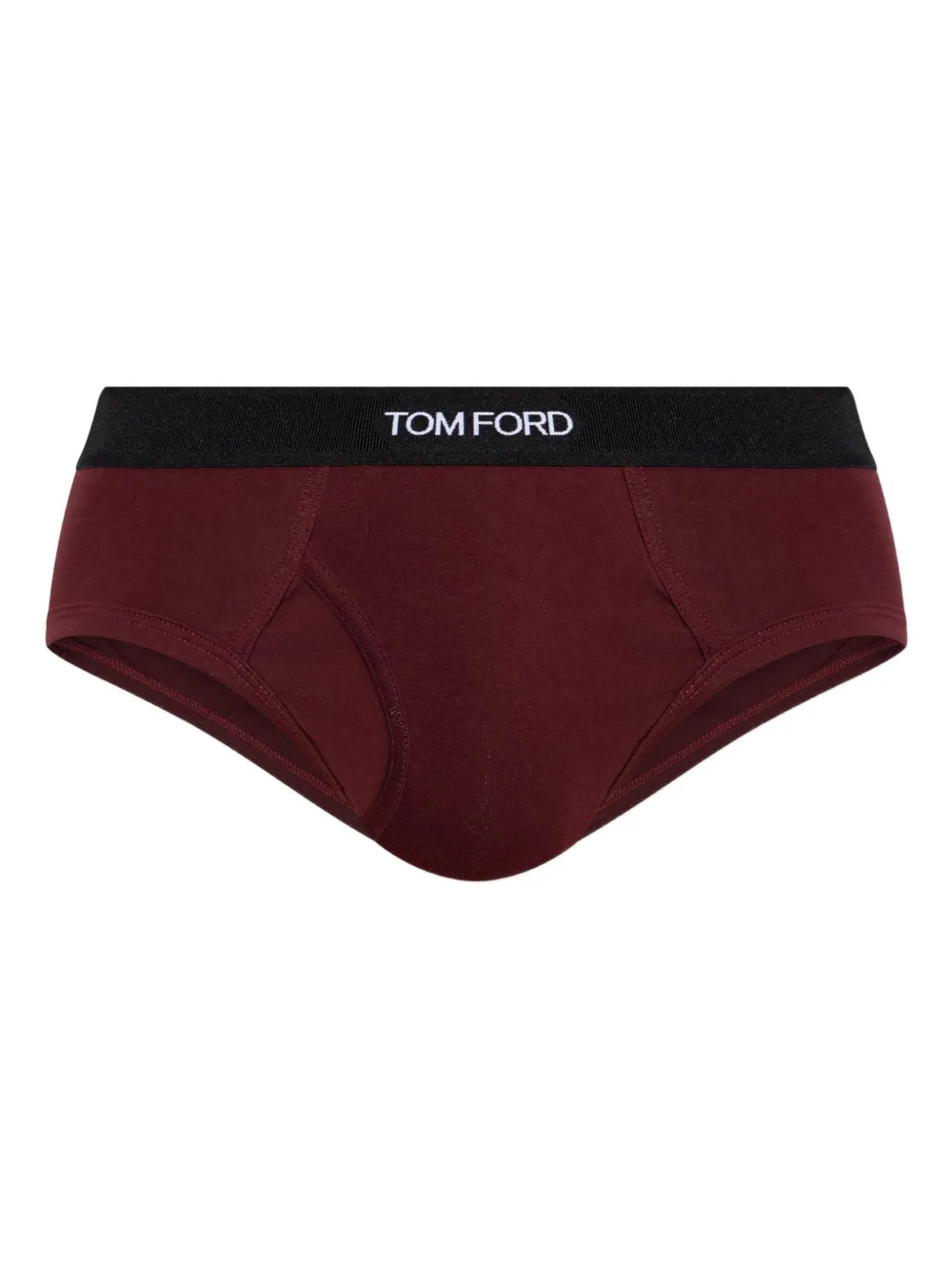 Трусы-брифы с логотипом TOM FORD, красный 
Трусы-брифы с логотипом TOM FORD, красный