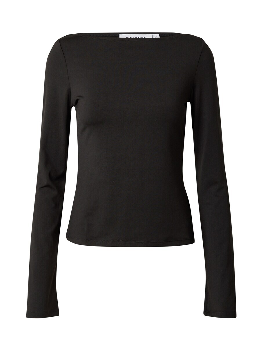 Лонгслив Weekday ANNIE, черный
Лонгслив Weekday ANNIE, черный