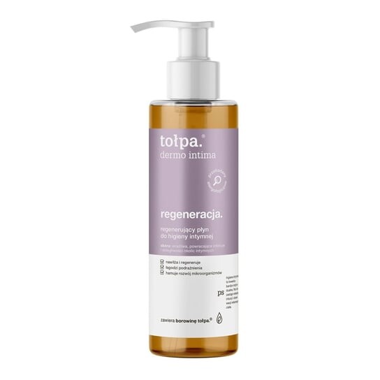 Регенерирующая жидкость для интимной гигиены, 195 мл Tołpa, dermo intima
Регенерирующая жидкость для интимной гигиены, 195 мл Tołpa, dermo intima