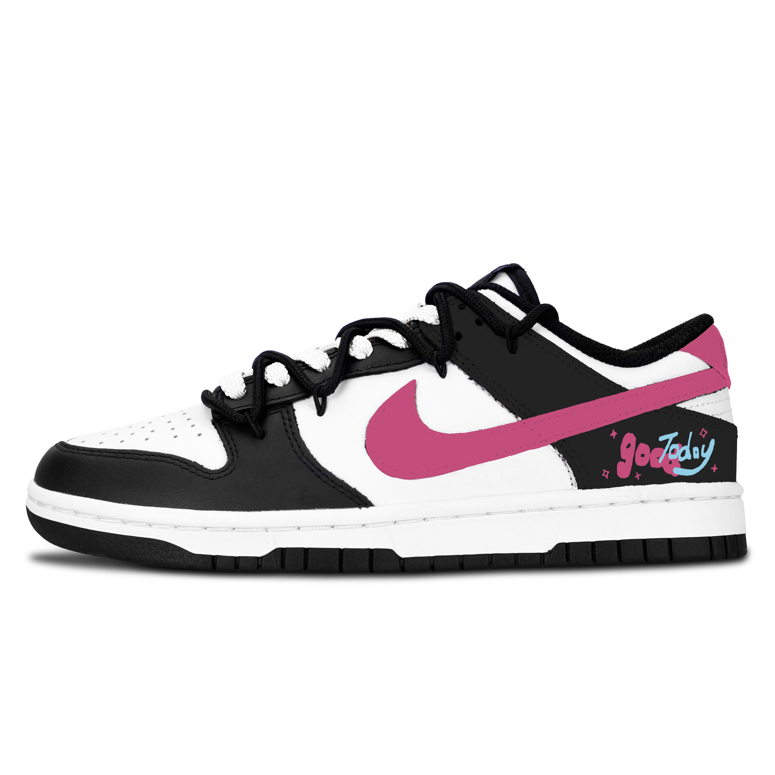 Nike Dunk Black Leather Slip Resistant Abrasion Resistant Low top детские скейтбординг кроссовки Pink Unisex
Nike Dunk Black Leather Slip Resistant Abrasion Resistant Low top детские скейтбординг кроссовки Pink Unisex