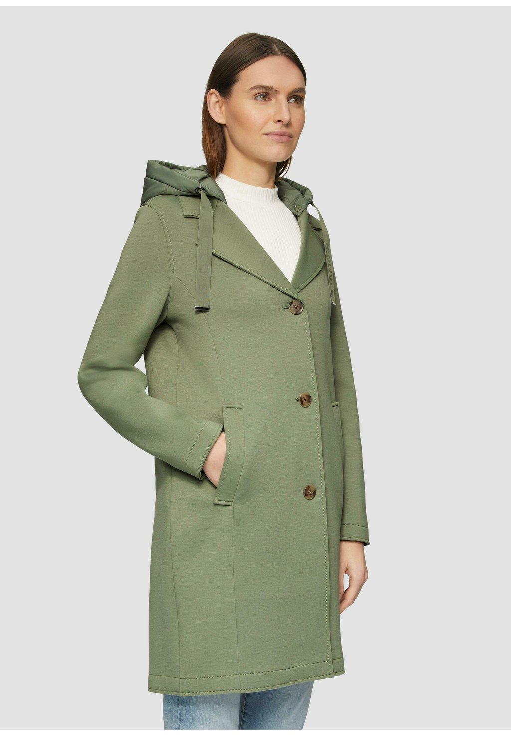 Короткое пальто s.Oliver, зеленый
Короткое пальто s.Oliver, зеленый