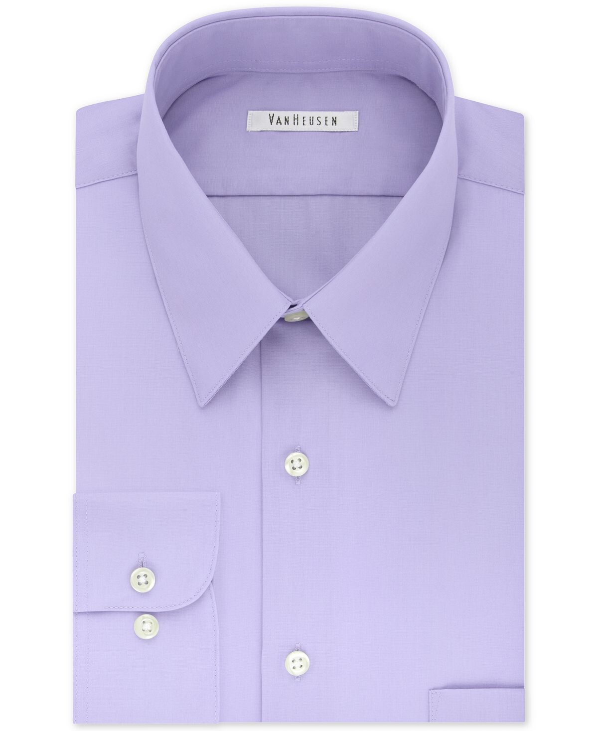 Мужская классическая/классическая классическая рубашка большого и высокого роста из однотонного поплина без морщин Van Heusen
Мужская классическая/классическая классическая рубашка большого и высокого роста из однотонного поплина без морщин Van Heusen