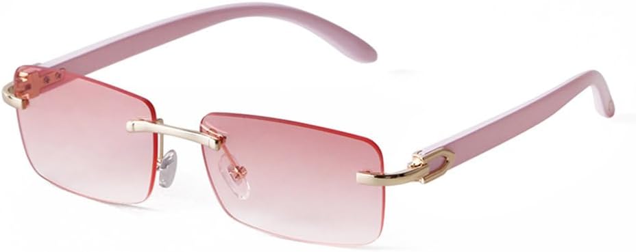 Солнцезащитные очки без оправы для женщин и мужчин, винтажные прямоугольные солнцезащитные очки с защитой от УФ-излучения UV400, очки для вождения, модные безоправные градиентные очки generic, C7
Солнцезащитные очки без оправы для женщин и мужчин, винтажные прямоугольные солнцезащитные очки с защитой от УФ-излучения UV400, очки для вождения, модные безоправные градиентные очки generic, C7