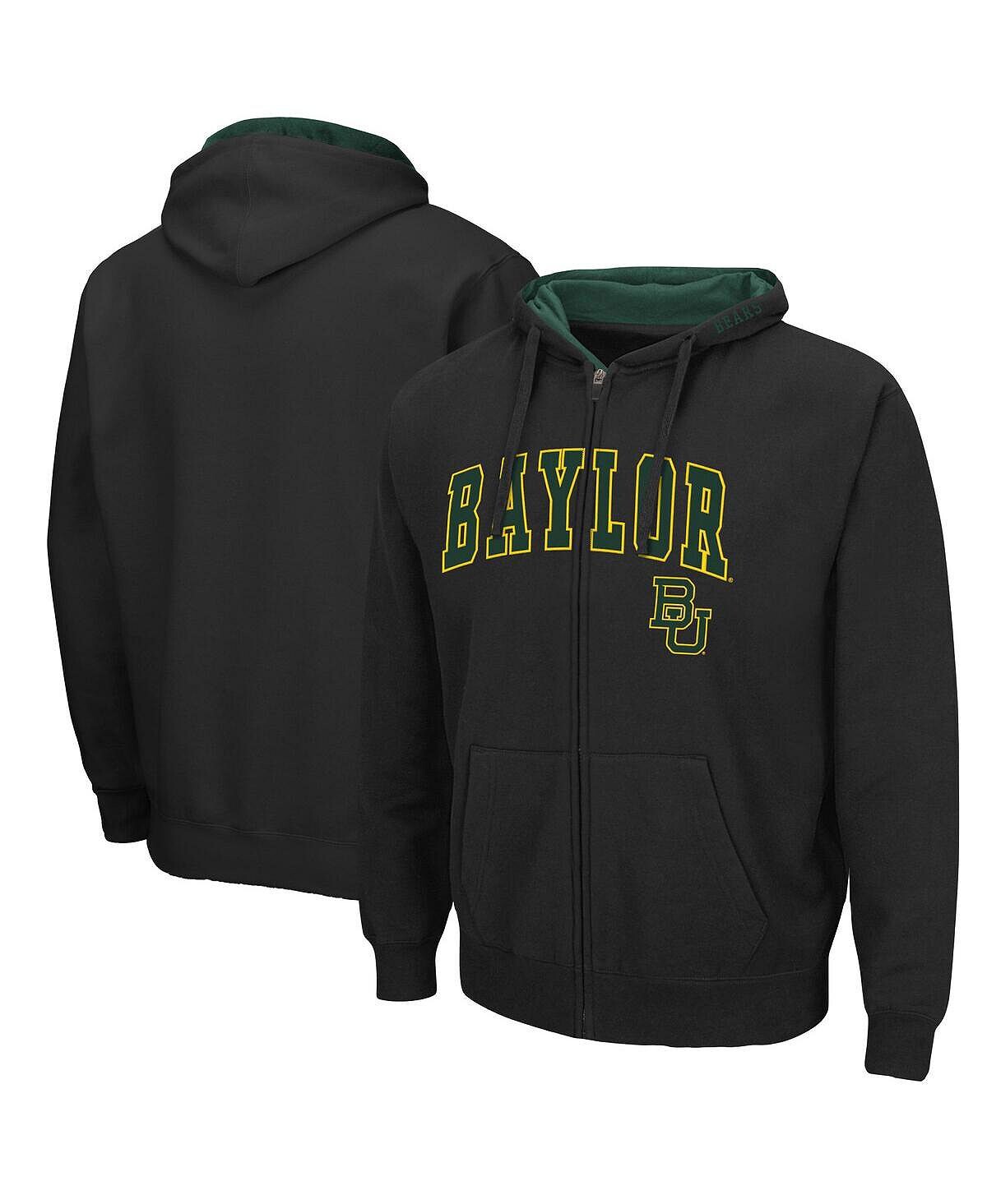 Мужская черная толстовка с капюшоном на молнии baylor bears arch logo 3.0 Colosseum, черный
Мужская черная толстовка с капюшоном на молнии baylor bears arch logo 3.0 Colosseum, черный
