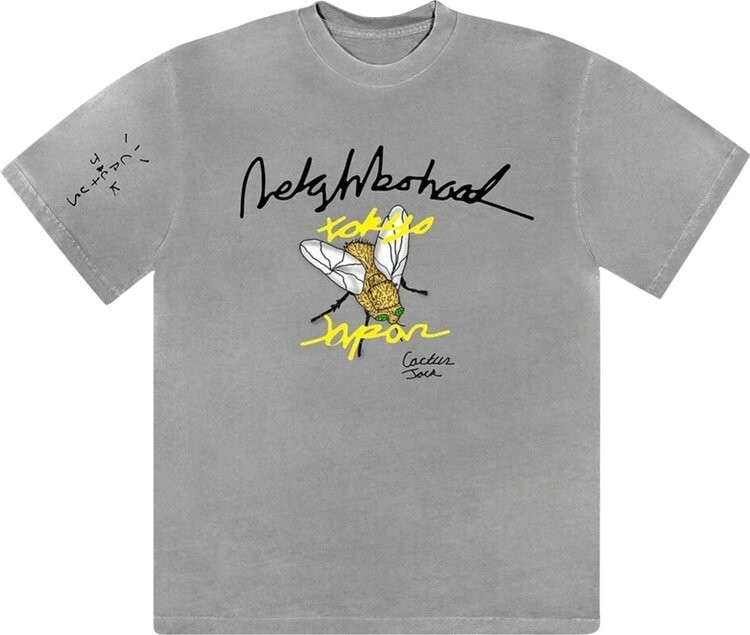 Футболка Cactus Jack by Travis Scott x Neighborhood Carousel T-Shirt 'Grey', серый
Футболка Cactus Jack by Travis Scott x Neighborhood Carousel T-Shirt 'Grey', серый