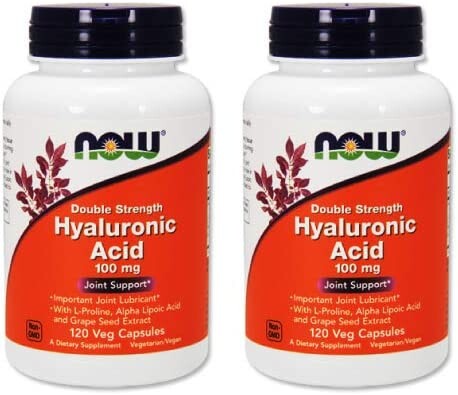 Добавка NOW Foods, Hyaluronic Acid, Double Concentrate, 100 mg, 120х2 капсул
Добавка NOW Foods, Hyaluronic Acid, Double Concentrate, 100 mg, 120х2 капсул