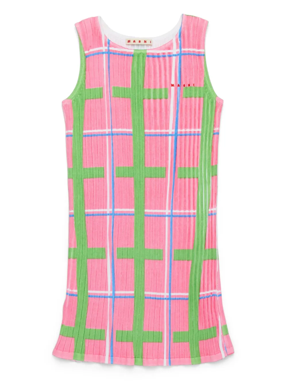 Платье в клетку Marni Kids, розовый
Платье в клетку Marni Kids, розовый