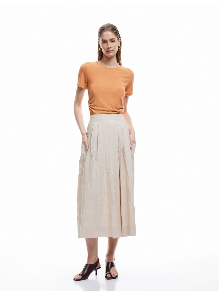 Брюки бежевого цвета KOTON
Брюки бежевого цвета KOTON