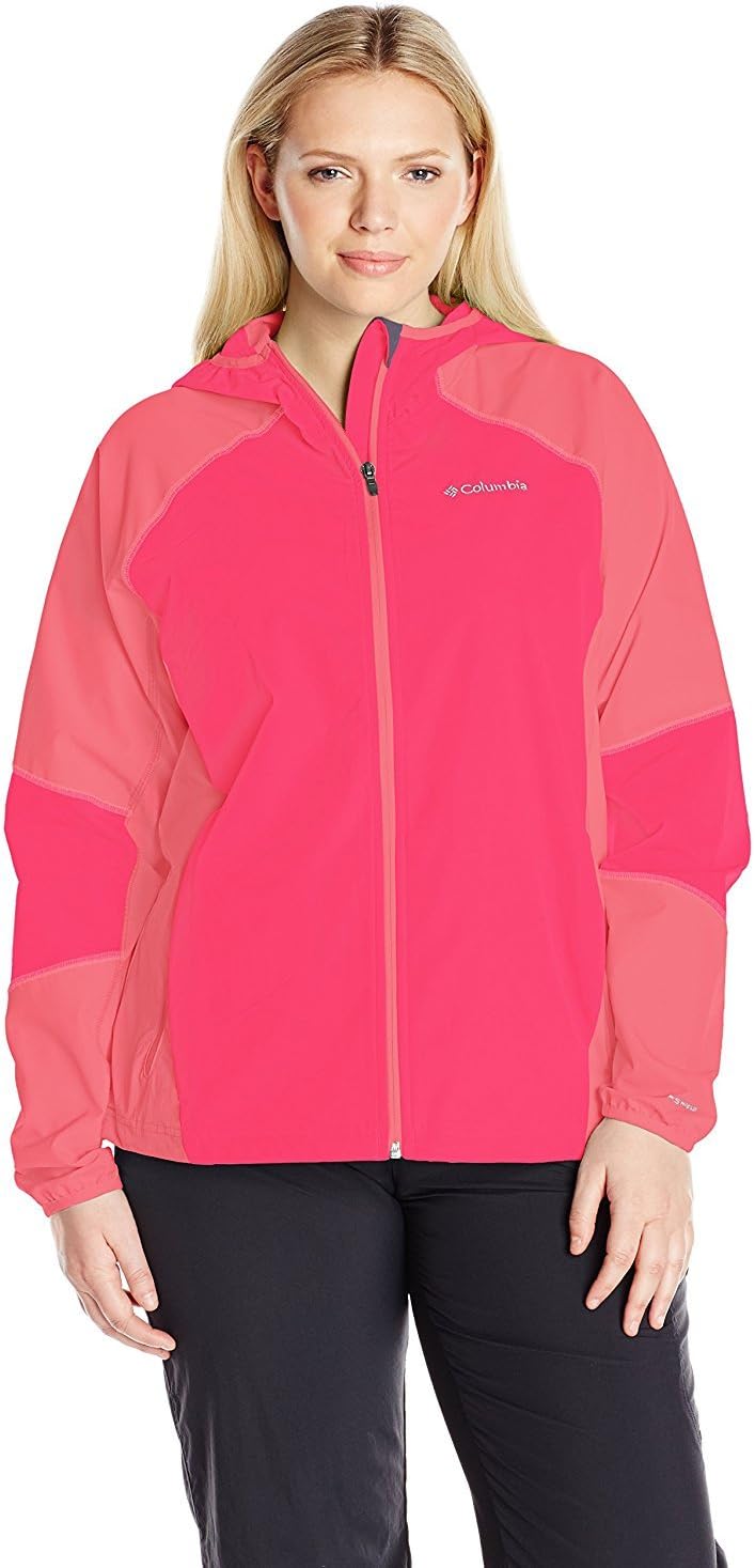 Columbia Women's Plus Sweet As Ii Softshell Hoodie, Bright Geranium
Columbia Women's Plus Sweet As Ii Softshell Hoodie, Bright Geranium