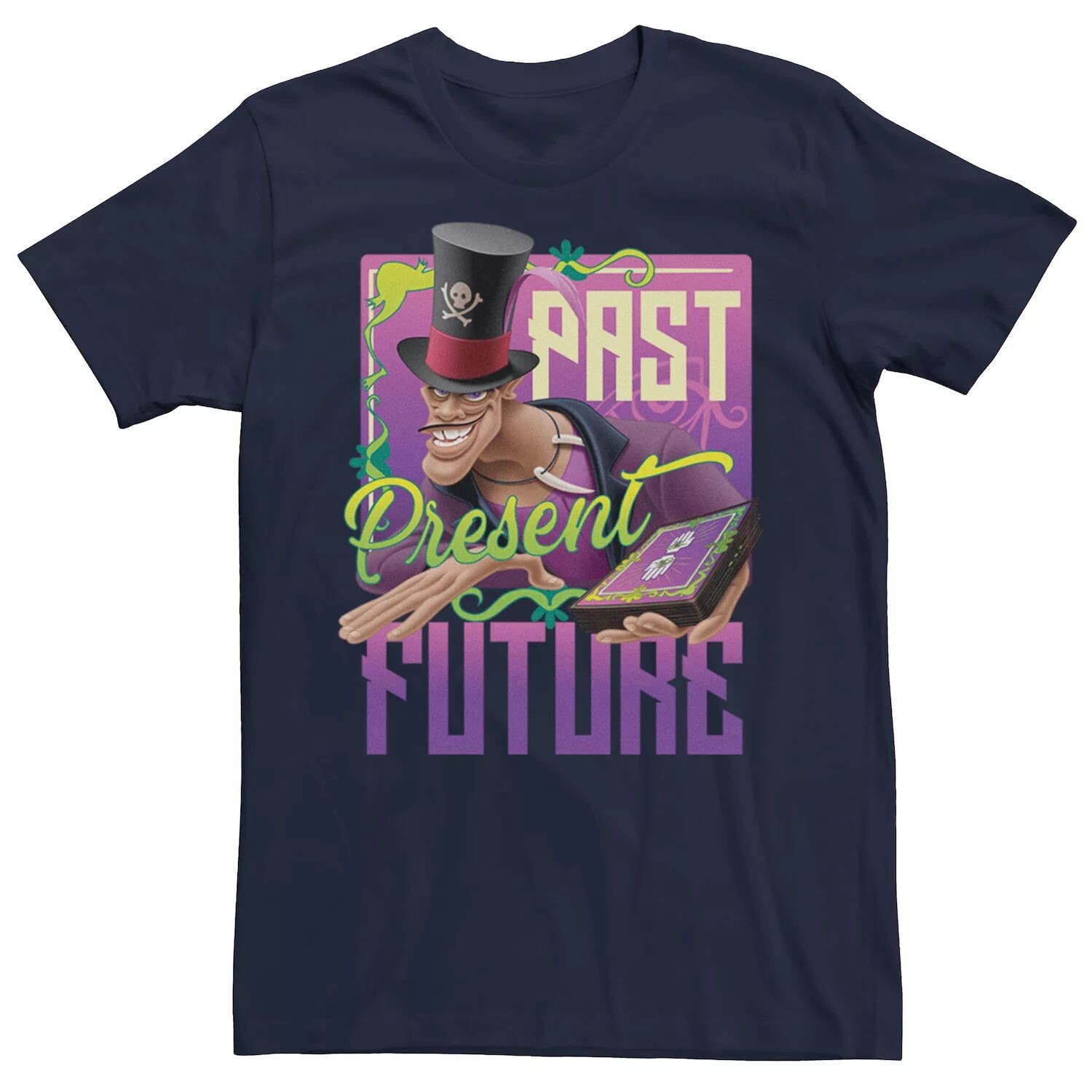 Мужская футболка Disney Princess And The Frog Facilier Cards Licensed Character
Мужская футболка Disney Princess And The Frog Facilier Cards Licensed Character