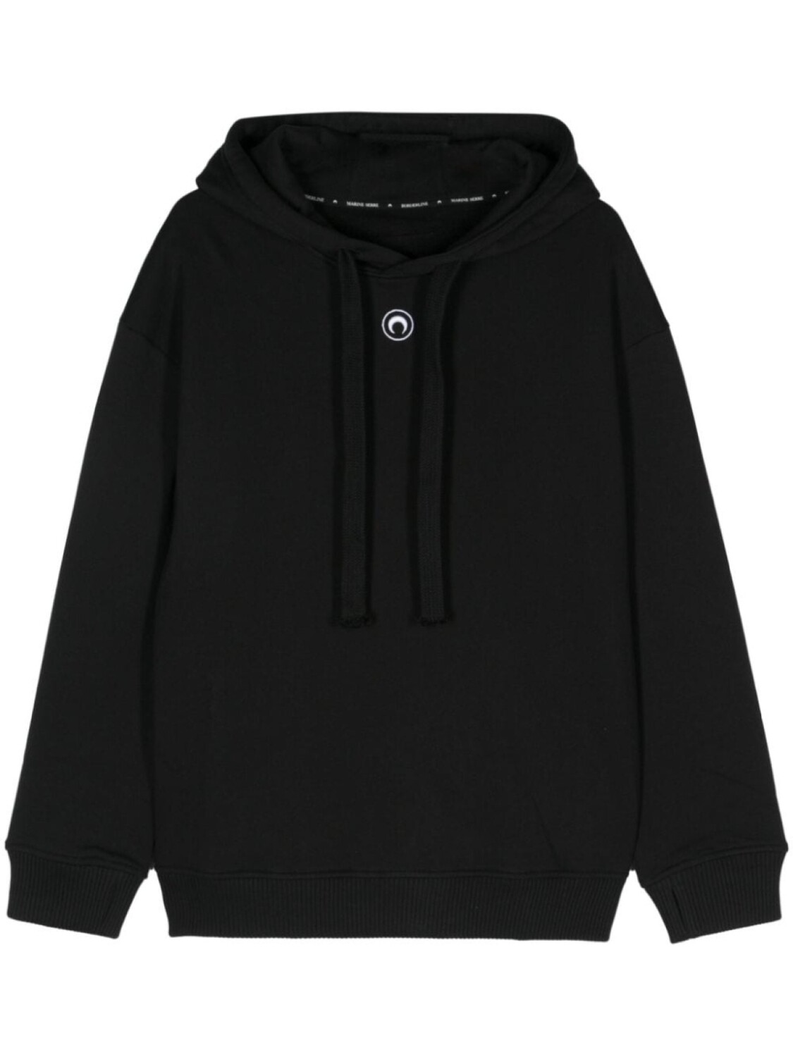 Худи с вышивкой Crescent Moon Marine Serre, черный
Худи с вышивкой Crescent Moon Marine Serre, черный