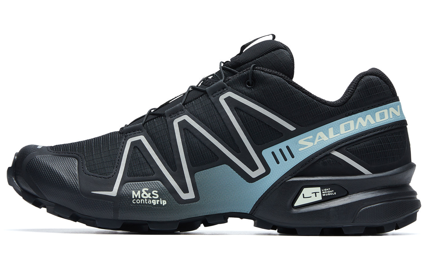 Скоростные кроссовки Salomon Speedcross 3 'Black Teal' Серо-голубые
Скоростные кроссовки Salomon Speedcross 3 'Black Teal' Серо-голубые