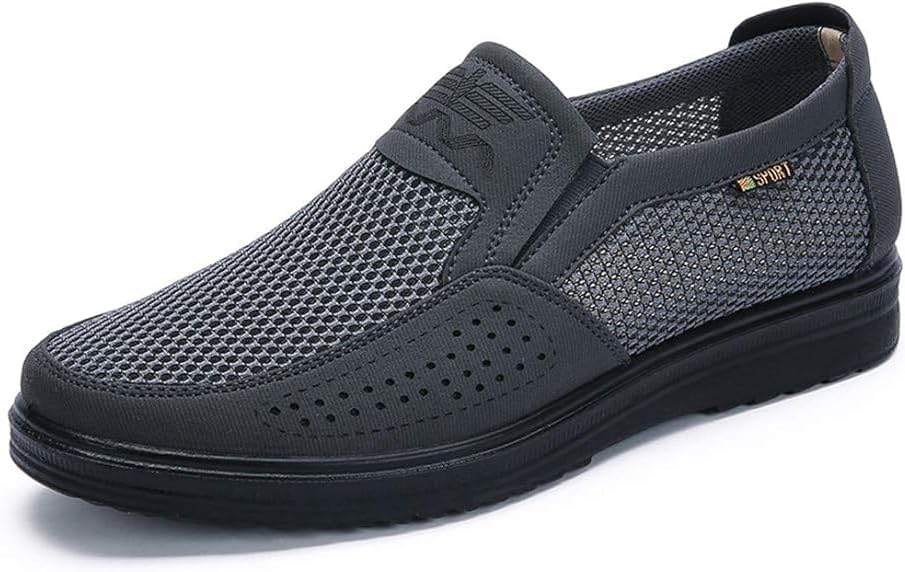 Мужские дышащие сетчатые лоферы для прогулок, летние повседневные легкие кроссовки без шнурков, уличная обувь для вождения и путешествий, стильная обувь Asifn, серый
Мужские дышащие сетчатые лоферы для прогулок, летние повседневные легкие кроссовки без шнурков, уличная обувь для вождения и путешествий, стильная обувь Asifn, серый