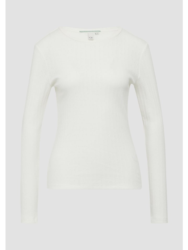 QS Лонгслив цвета 0200_ecru
QS Лонгслив цвета 0200_ecru
