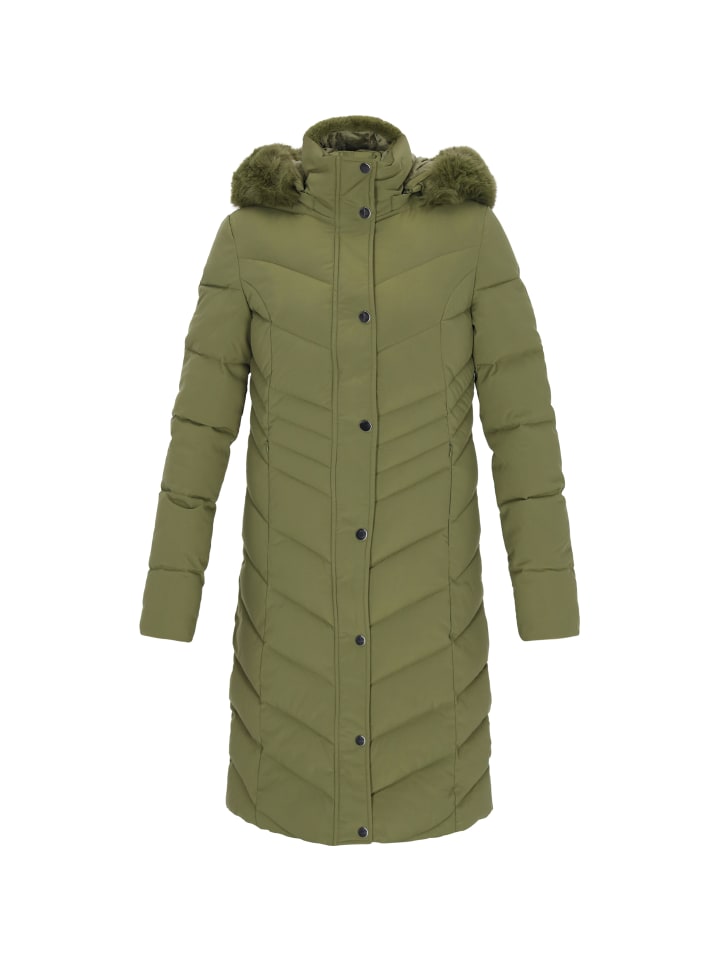 Женское пальто оливкового цвета Usha
Женское пальто оливкового цвета Usha